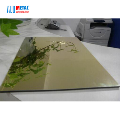 Pannello composito di alluminio ACP B1 franco A2 dello specchio AA3003 ininterrotto