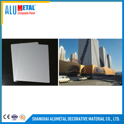 Rivestimento esteriore 1250mm del metallo del pannello composito di alluminio a prova di fuoco di Alumetal B1 A2