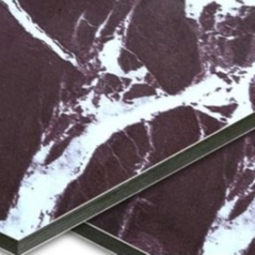 i pannelli compositi di alluminio di marmo PVDF di 4mm hanno ricoperto il pannello composito di alluminio