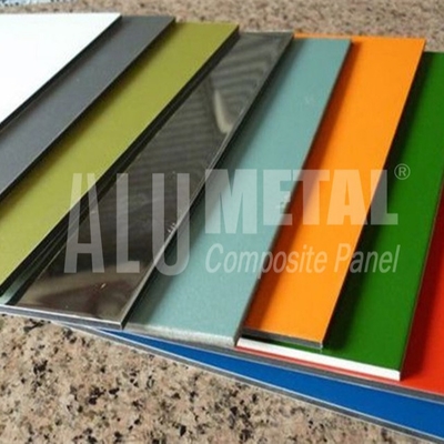 pannello composito dell'alluminio del PE AA3003 di 3mm che stampa la superficie dello specchio