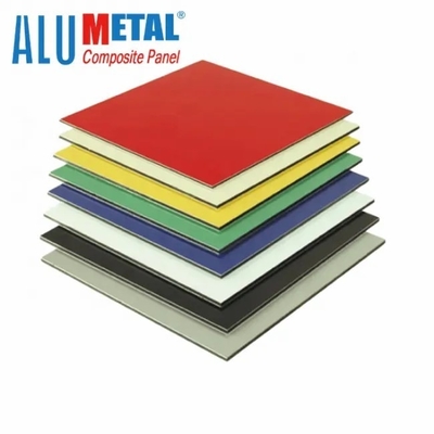 Strato a prova di fuoco 3mm dei pannelli di bianco ACP di 1220mm x di 2440