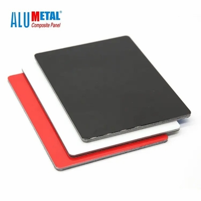Facciata composita di alluminio del pannello di Alumetal ACM ACP per la pubblicità del contrassegno