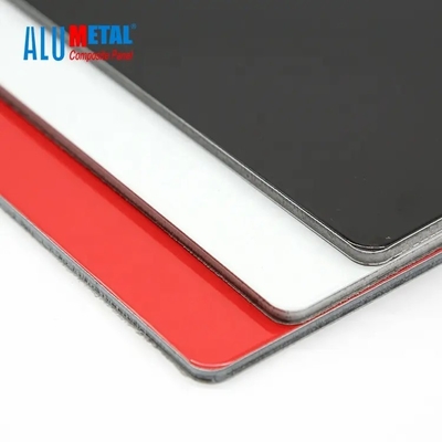Facciata composita di alluminio del pannello di Alumetal ACM ACP per la pubblicità del contrassegno