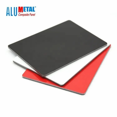 Facciata composita di alluminio del pannello di Alumetal ACM ACP per la pubblicità del contrassegno