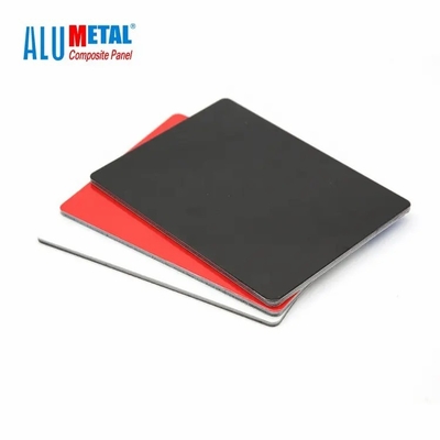Facciata composita di alluminio del pannello di Alumetal ACM ACP per la pubblicità del contrassegno