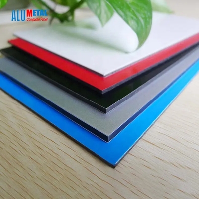 Prodotti compositi di alluminio d'argento della facciata del pannello di Alumetal PVDF ACP