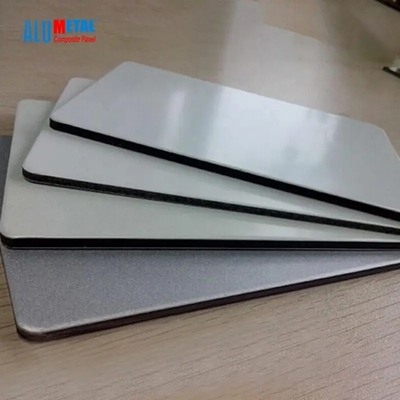 Prodotti compositi di alluminio d'argento della facciata del pannello di Alumetal PVDF ACP