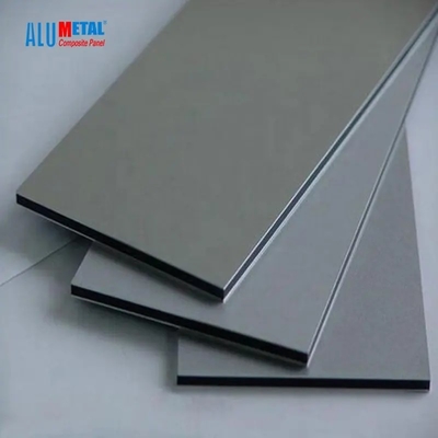 Alumetal ha spazzolato la parete interna Matte Color d'incorniciatura decorativo dei materiali da costruzione ACP