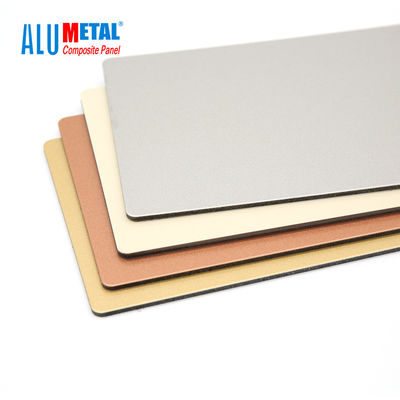 rivestimento composito di alluminio interno del pannello di 3mm ACM 1250mm pannello il LDPE a prova di fuoco