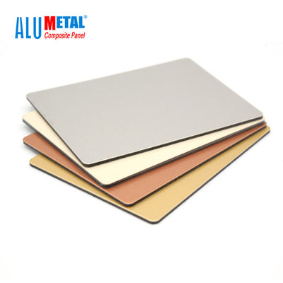 pannello composito di alluminio di PVDF anodizzato 4mm