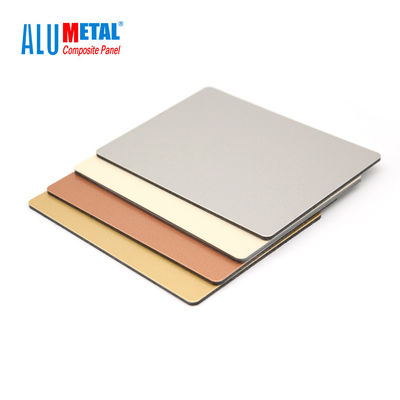 pannello composito di alluminio di PVDF anodizzato 4mm