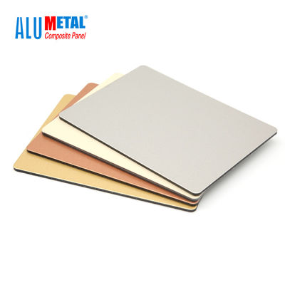 pannello composito di alluminio di PVDF anodizzato 4mm