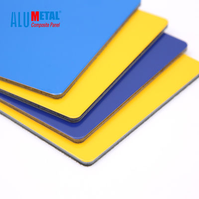 il rivestimento di alluminio esteriore della parete dello strato di 0.5mm ACP rende incombustibile i centri 1220 x 2440 millimetri