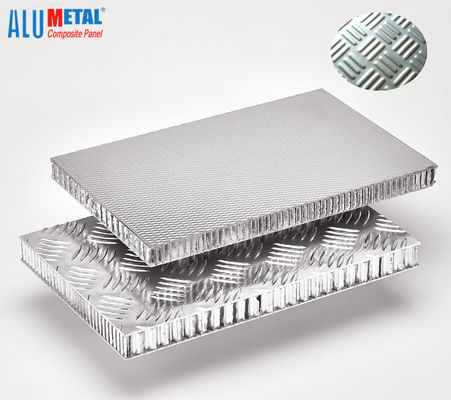 Rivestimento composito di alluminio 3mm della parete del pannello del LDPE dei pannelli di pavimento del favo di Antibacteria 1300mm