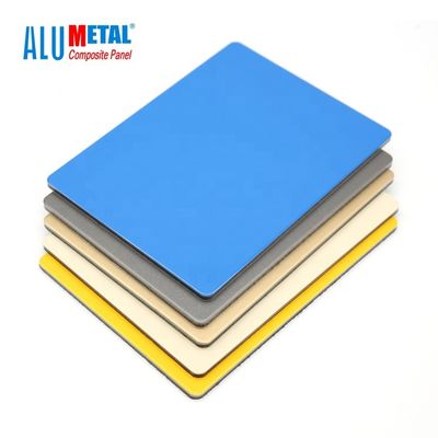 Il pannello composito di alluminio all'aperto di PVDF ha spazzolato il rivestimento materiale di superficie 4mm