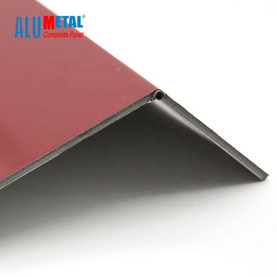 tetto composito AA5005 del pannello del rivestimento di 3000mm del bordo della parete di alluminio 0.2mm dell'appartamento