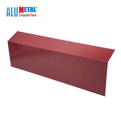 tetto composito AA5005 del pannello del rivestimento di 3000mm del bordo della parete di alluminio 0.2mm dell'appartamento