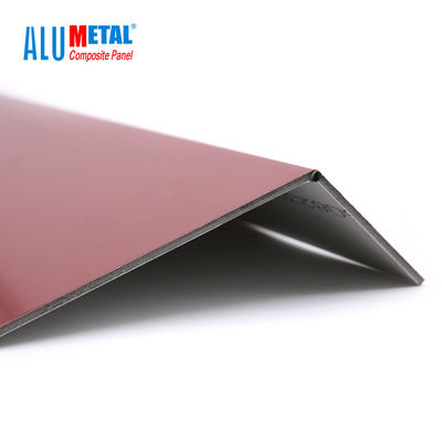tetto composito AA5005 del pannello del rivestimento di 3000mm del bordo della parete di alluminio 0.2mm dell'appartamento