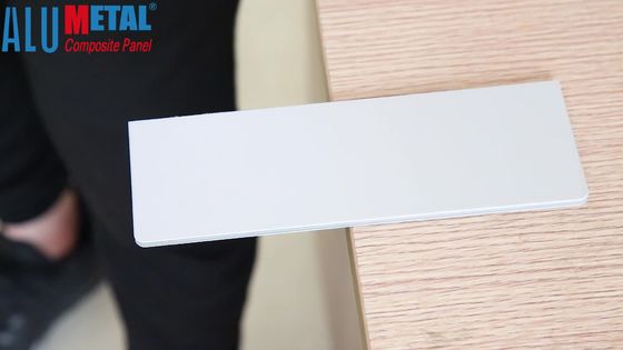 SGS antibatterico della luce composita di alluminio ignifuga esteriore del pannello 4MM di 1220MM ACM
