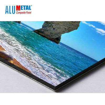 Resistenza composita di acidità dei pannelli di rivestimento del pannello 0.5mm ACM dell'alluminio esteriore nano stampabile del PE