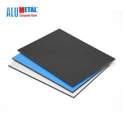 6mm Dibond a prova di fuoco nano del pettorale pubblicitario composito di alluminio del pannello del PE di 4000mm x di 1500