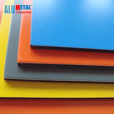spettro composito di alluminio di plastica 1250mm AA3003 dei pannelli del materiale di strato di 4mm