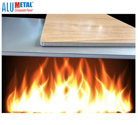 Pannello composito in alluminio nano ignifugo grado A2/B1 1220x2440 mm