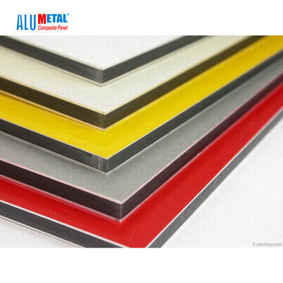 Strato di alluminio spesso architettonico 5000mm non combustibile AA3003 dei pannelli di rivestimento di FEVE 2mm