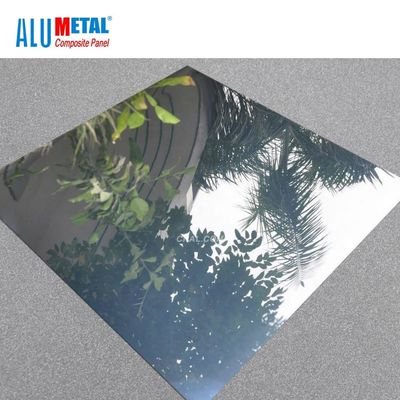 Strato composito di alluminio del pannello ACP dello specchio del centro AA3003 del LDPE che piega 2440mm B1 franco