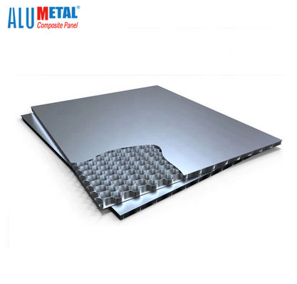 la plastica di alluminio 0.5mm del pannello del favo di 50mm riveste A2 non combustibile