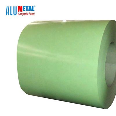 AA1100 H24 2000mm ha preverniciato il rivestimento di alluminio della bobina PVDF della metropolitana della bobina di alluminio
