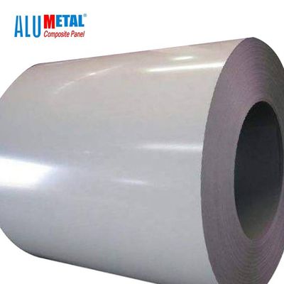 AA1100 H24 2000mm ha preverniciato il rivestimento di alluminio della bobina PVDF della metropolitana della bobina di alluminio