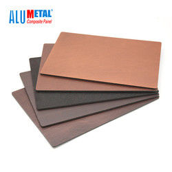 Pelle composita del pannello 1000mm 0.15mm del metallo di alluminio dell'antibatterico 4mm ACP
