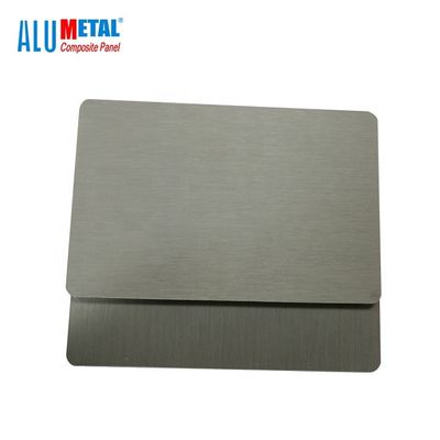 rivestimento composito 0.7mm dell'interno dell'alluminio di Vmzinc del pannello del metallo di plastica di 3mm