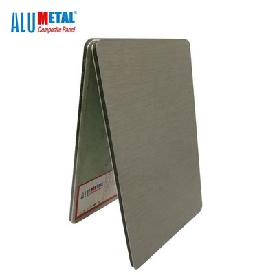 rivestimento composito 0.7mm dell'interno dell'alluminio di Vmzinc del pannello del metallo di plastica di 3mm