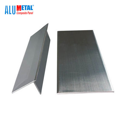 pannelli di parete esteriori resistenti alla corrosione del metallo del pannello composito PVDF del metallo di 0.3mm 1220mm