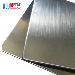 pannelli di parete esteriori resistenti alla corrosione del metallo del pannello composito PVDF del metallo di 0.3mm 1220mm