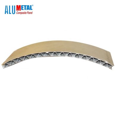 Rivestimento composito di alluminio 1220mm dei pannelli di parete del metallo AA3003 di 5MM