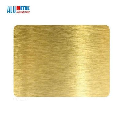 il PVC di 5mm ha spazzolato lo strato composito di alluminio AA3003 del pannello Nacreous