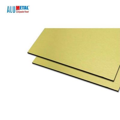 il PVC di 5mm ha spazzolato lo strato composito di alluminio AA3003 del pannello Nacreous