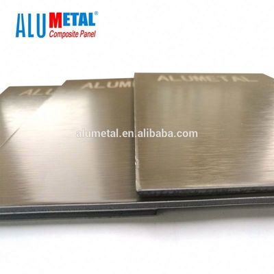 Il PE ha ricoperto lo strato di alluminio anodizzato 1500mm 0.50mm AA5005 di montaggio della piastrina
