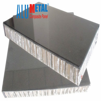 PVDF che ricopre il bordo di plastica del rivestimento della pietra del favo 200mm 1300mm