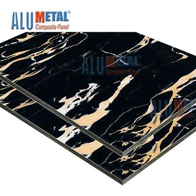 rivestimento composito di alluminio di marmo 1570mm dei pannelli di parete esterna del pannello di 5mm PVDF