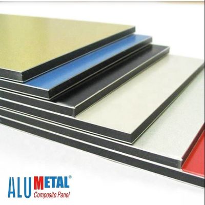 0.50mm hanno anodizzato il rivestimento composito 5000mm del pannello dello strato di alluminio di superficie del rivestimento