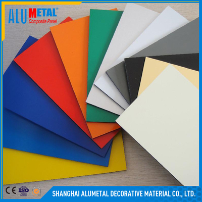 il pannello composito di alluminio AA1100 di PVDF stampato 3mm ha riciclato