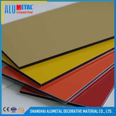 Il pannello composito di alluminio interno variopinto di PVDF ha anodizzato