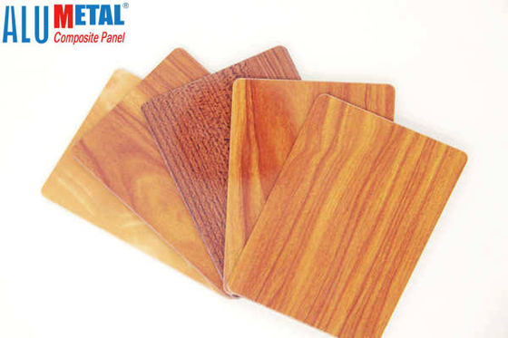 Spessore composito di alluminio di legno del pannello 6mm del legame di ACM