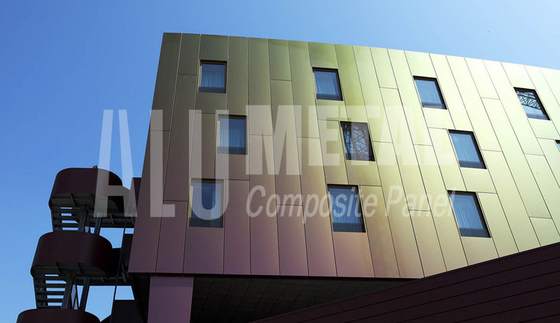 Prova composita di alluminio di costruzione della muffa del pannello 6mm di spettro