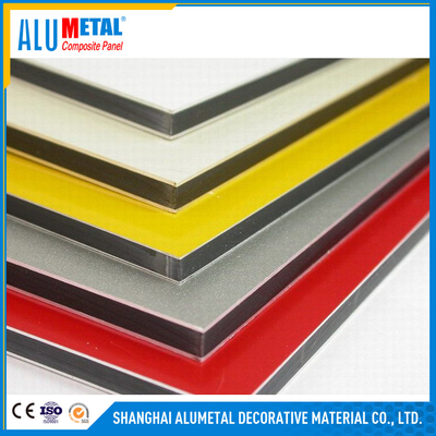 Strato composito di alluminio 1220mm del PE antibatterico per il contrassegno
