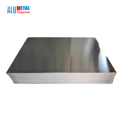 pannello di alluminio a prova di fuoco del rivestimento dello strato PVDF del rivestimento di 5mm